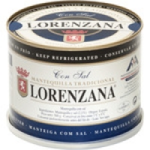 LORENZANA mantequilla con sal lata 500 g 5.58 €