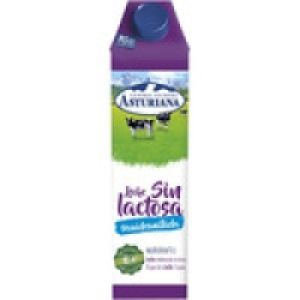 ASTURIANA leche semidesnatada sin lactosa 100% ingredientes  0.89 €