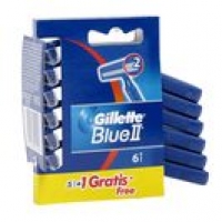 Clarel  Blue II maquinilla de afeitar desechable blíster 5 + 1 uds
