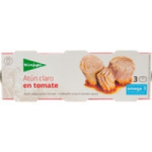 EL CORTE INGLES atún claro en tomate pack 3 lata 52 g neto e 1.79 €