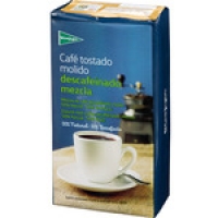 Hipercor  EL CORTE INGLES café descafeinado molido mezcla 50-50 paquet