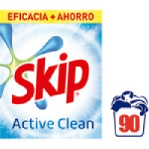 SKIP Active Clean detergente máquina polvo maleta 90 cacitos 17.45 €