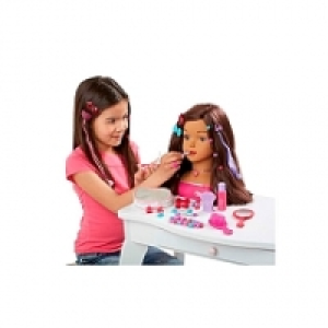 Toysrus  Dream Dazzlers - Busto de Pelo Moreno