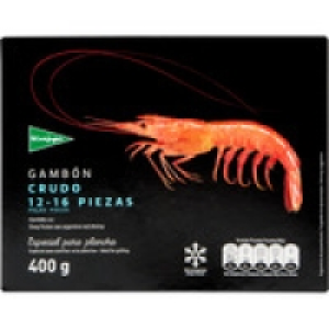 EL CORTE INGLES gambón crudo 12-16 piezas estuche 400 g neto 4.99 €