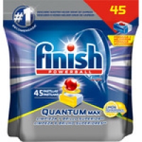 Hipercor  FINISH detergente lavavajillas Power Ball Quantum Max limón 