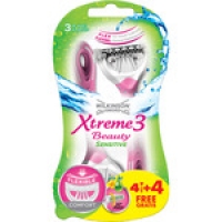 Hipercor  WILKINSON Xtreme 3 Beauty Sensitive maquinilla para depilar 