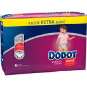 DODOT Activity Pants pañales de 12 a 17 kg talla 5 paquete 4 22.49 €