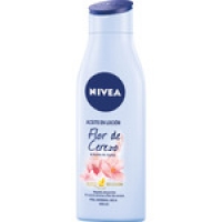 Hipercor  NIVEA aceite en loción Flor de Cerezo & Aceite de Jojoba ráp