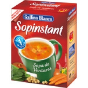 GALLINA BLANCA Sopinstant sopa de verduras 3 sobres estuche  1.10 €