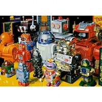 Toysrus  Educa Borrás - Puzzle 1000 Piezas - Robots