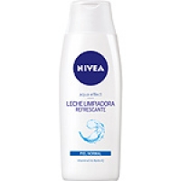 Hipercor  NIVEA Aqua Effect leche limpiadora refrescante piel normal f
