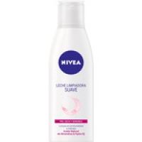 Hipercor  NIVEA leche limpiadora suave piel seca/sensible frasco 200 m