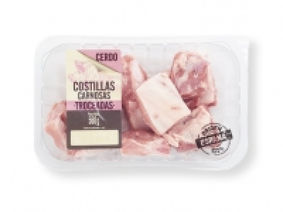 Costillas carnosas de cerdo troceadas 2.29 €