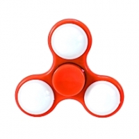 Toysrus  Fidget Spinner Rojo con Luz