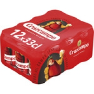 CRUZCAMPO cerveza rubia Pilsen pack 12 latas 33 cl 6.12 €