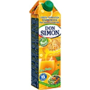 DON SIMON zumo de naranja exprimida con pulpa brik 1 l 1.49 €