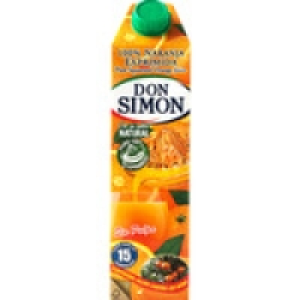 DON SIMON zumo de naranja exprimida sin pulpa brik 1 l 1.49 €
