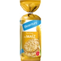 Hipercor  BICENTURY Nackis tortitas de maíz estuche 130 g