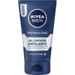 NIVEA MEN Protege & Cuida gel limpiador exfoliante tubo 75 m
