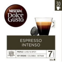 Hipercor  NESCAFE DOLCE GUSTO café Espresso Intenso Premium arábica y 
