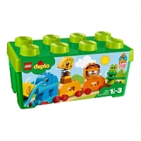 Toysrus  LEGO DUPLO - Caja de Ladrillos Mis primeros Animales - 10863