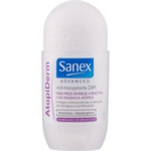 SANEX Advanced desodorante roll-on Atopiderm para pieles sen
