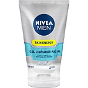 NIVEA MEN Skin Energy Q10 gel limpiador facial con micro par