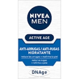 NIVEA MEN Active Age crema antiarrugas hidratante reduce las