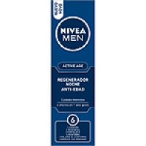 Hipercor  NIVEA MEN Active Age regenerador de noche anti-edad cuidado 