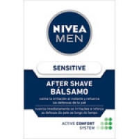 Hipercor  NIVEA MEN after shave bálsamo Sensitive Active Comfort frasc