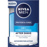 Hipercor  NIVEA MEN Protege & Cuida after shave 2 en 1 refresca & hidr