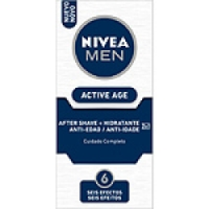 NIVEA MEN Active Age after shave + hidratante 2 en 1 cuidado