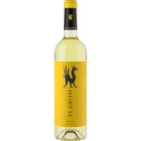 Hipercor  EL GRIFO vino blanco seco malvasía D.O. Lanzarote botella 75
