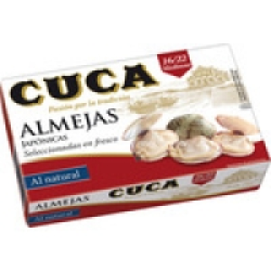 CUCA almejas al natural seleccionadas en fresco 16-22 piezas 7.67 €