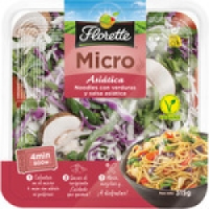 FLORETTE ensalada micro asiática noodles con verduras y sals 2.99 €
