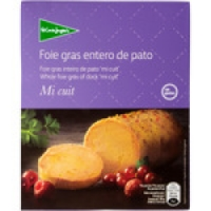 EL CORTE INGLES foie gras entero de pato mi cuit sin gluten  8.72 €
