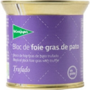 EL CORTE INGLES bloc de foie gras de pato trufado sin gluten 11.82 €