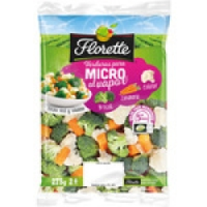 FLORETTE VERDURAS PARA MICRO brócoli, coliflor y zanahoria a 1.50 €