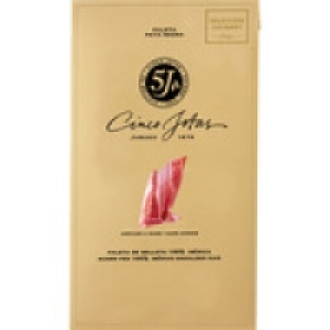 CINCO JOTAS paleta de bellota 100% ibérica en lonchas envase