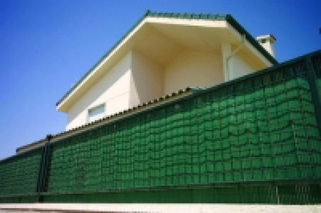 CAÑIZ.PLAST.DOBLE CARA 1,5X3M VERDE