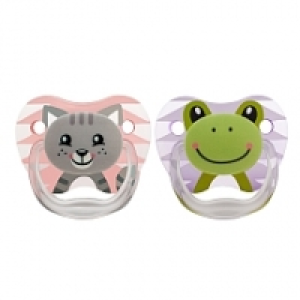 Dr Browns - Pack 2 Chupetes Animales 0-6 meses Rosa 8.99&nbsp;&euro;
