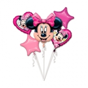 Minnie Mouse - Pack 5 Globos Bouquet 18.99 €