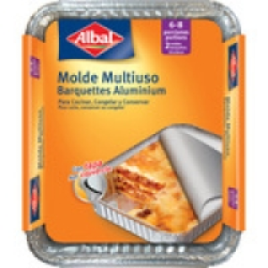 ALBAL molde de aluminio multiusos con tapa 32x26 cm 6 o 8 po 3.60 €