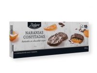 Lidl  Deluxe® Naranjas confitadas bañadas en chocolate negro