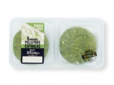 Burger de espinacas de pollo y pavo 2.69 €