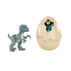 Jurassic World - Velociraptor Azul - Dino Recién Nacido