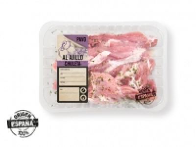 Chuletas de pavo al ajillo 3.19 €