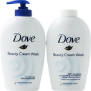 DOVE jabón líquido de manos Cream Wash dosificador 250 ml +  5.45 €