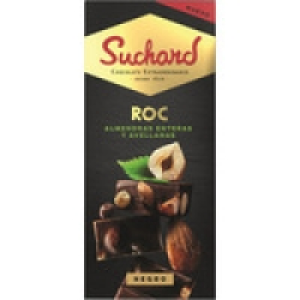 SUCHARD Roc chocolate negro con almendras enteras y avellana 2.81 €