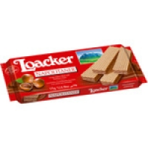 LOACKER galletas de barquillo rellenas de crema de avellanas 1.99 €